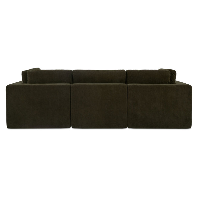Cates Modular Sofa Dark Green, Green