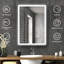 Miroir mural Naliyah-1044778278