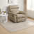Light Khaki Faux Leather