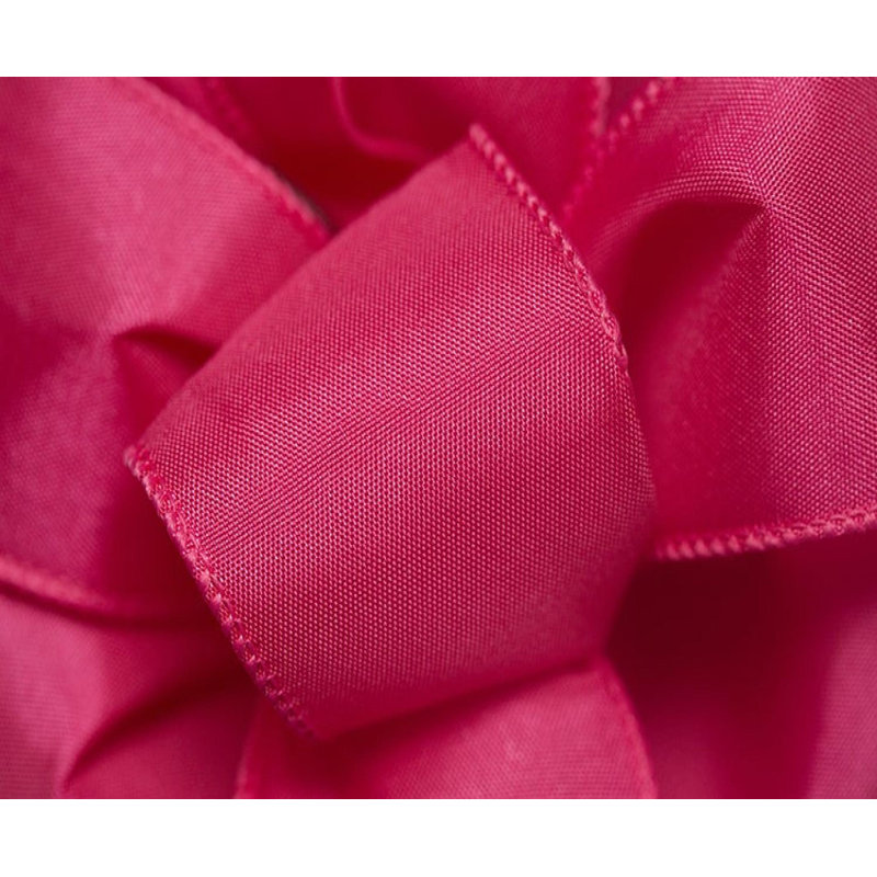 Ruban en taffetas câblé 1,5 po X50Yds, Rose