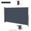 Auvent plat 118 po gris-49457687