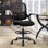 Chaise haute de bureau ergonomique avec accoudoirs relevables Sweetcrispy