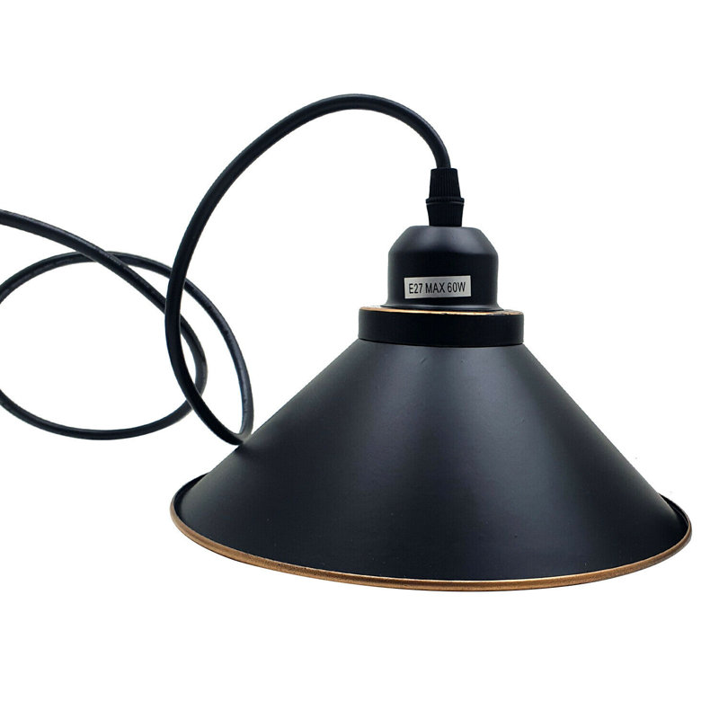 Mcbeth 1 - Light Black Dome Pendant