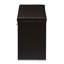 Faux Leather Upholstered Storage Bench