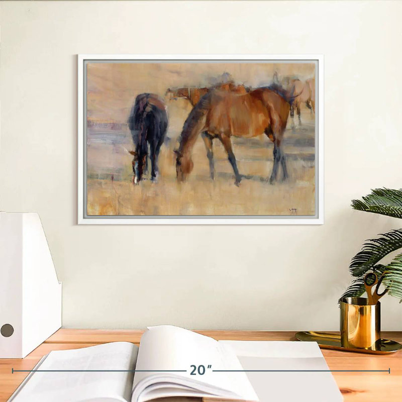 Kentucky Morning I, 13 po x 9 po, Cadre flottant blanc