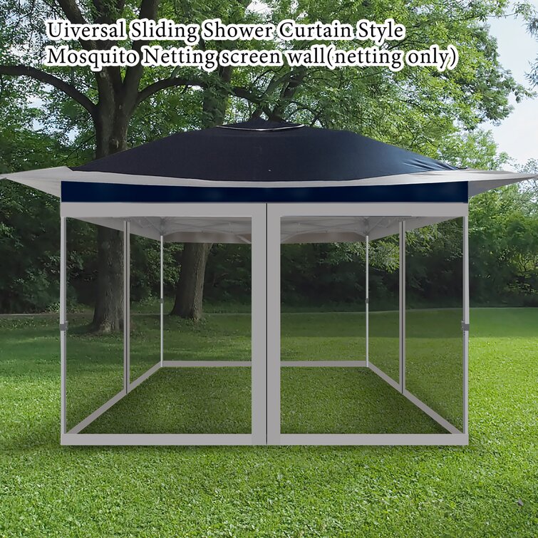 Outsunny 12' x 12' Pop Up Canopy, Foldable Canopy Tent with
