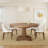 Vienna 55" Reclaimed Pine Round Dining Table