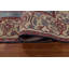 Tapis floral floral Heriz Serapi noué à la main