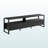 Rodney 72" TV stand with black laminate finish, 72.12'' W X 15.08'' D X 21.46'' H