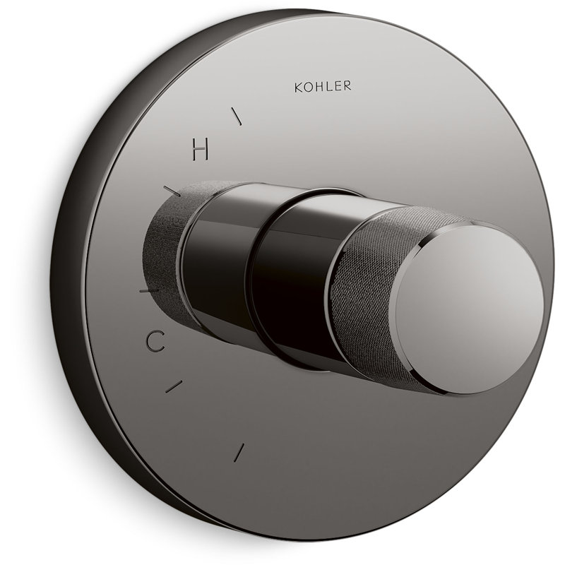 Components™ Rite-Temp® Shower Valve Trim with Oyl Handle, Gray