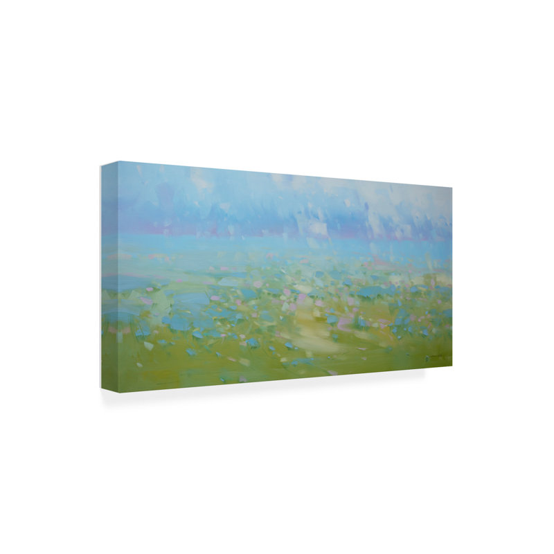 Art sur toile «bol Vahe Yeremyan Blossom Field», H 16 po x l 32 po