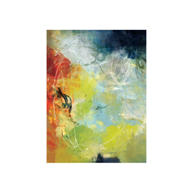 «Delicate Fusion» par Chelsea Art Studio - impression sur toile tendue, H 54 po x l 40 po x P 1,5 po