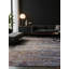 Tapis gris soyeux et moelleux-100910308