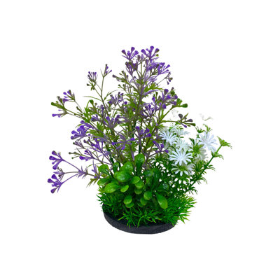 Kondieu Fleurs artificielles pour la décoration intérieure Plantes aquatiques et fleurs artificielles en plastique