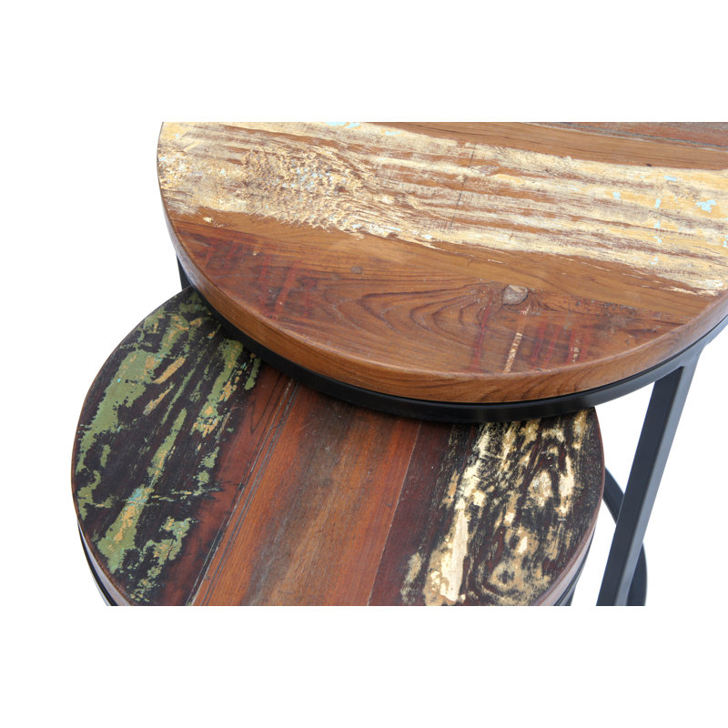Thalia Solid Wood Nesting Tables
