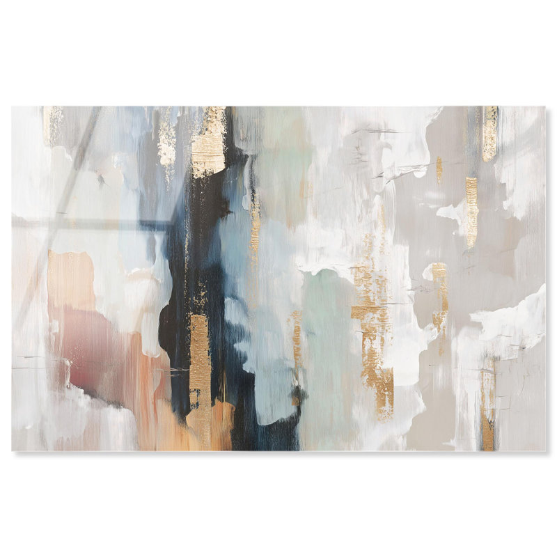 Impression sur toile Golden Descent III Boho Decor par Art Remedy, H 20 po x l 30 po