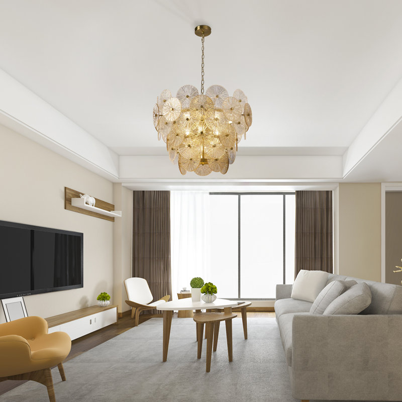 Siobhan 9 - Light Waggon Wheel Chandelier