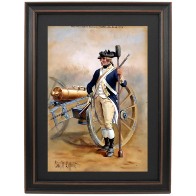 New York Artillery Company - Captain John Lamb 1775 By Charles M. Lefferts