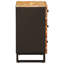 50cm W Solid Wood Bedside Table