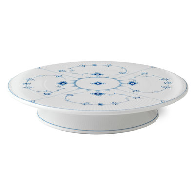 Royal Copenhagen Blue Fluted Plain Cake Stand