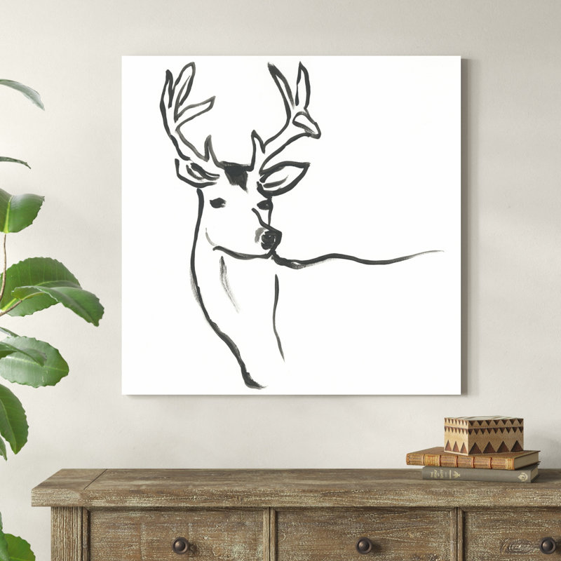 Minimal cerf I, H 36 po x l 36 po