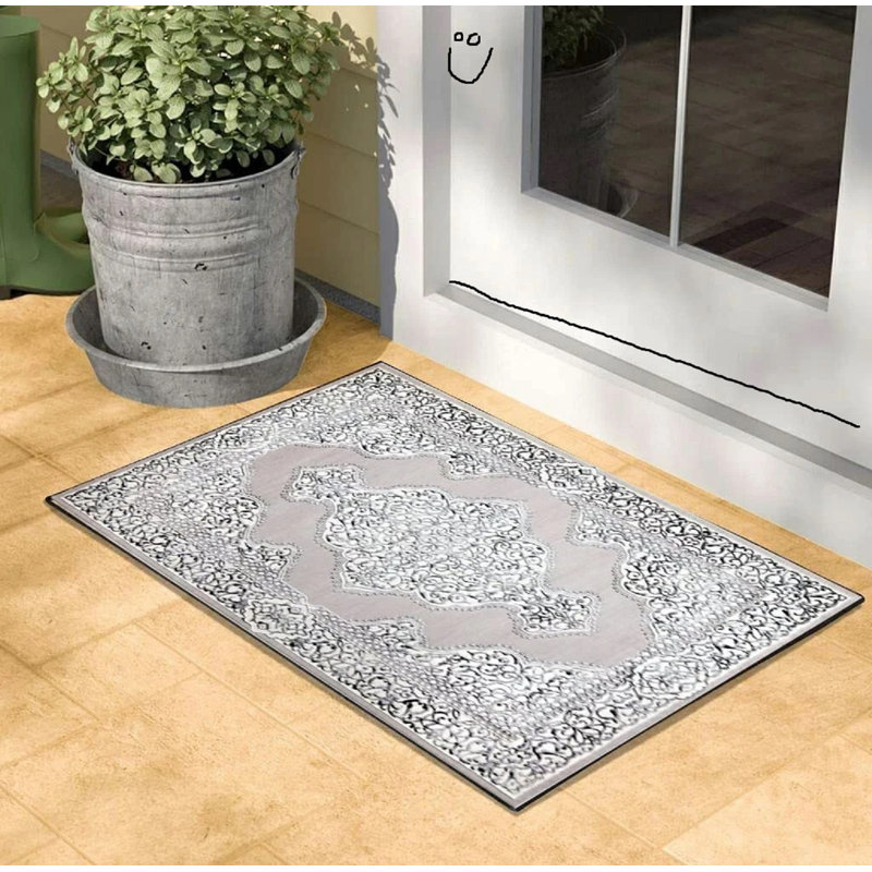 Ashvath Indoor Doormat, Grey