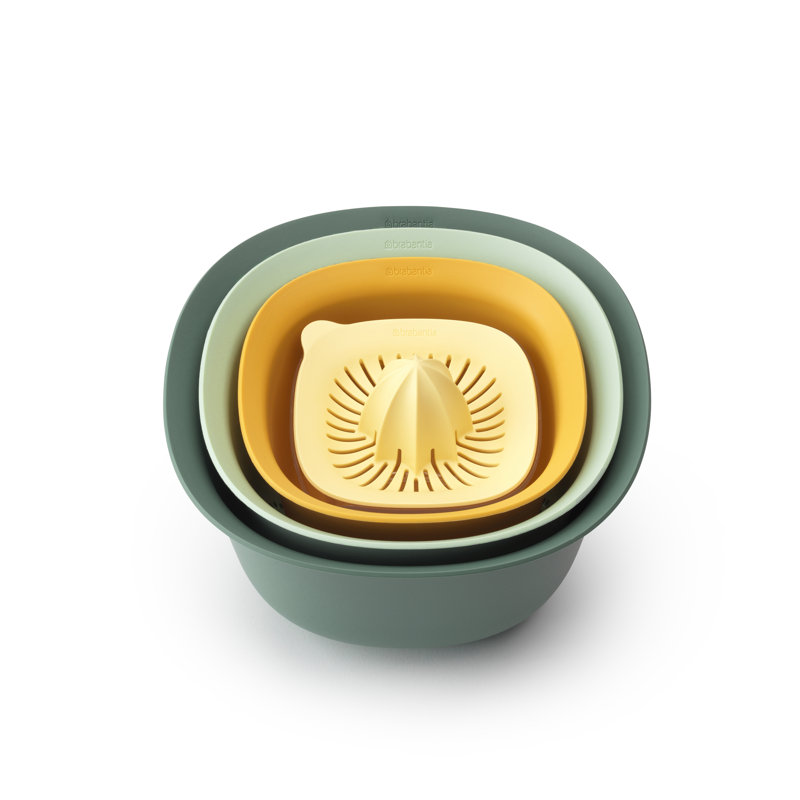 Tasty + Mixing Bowl Set including Colander and Juicer