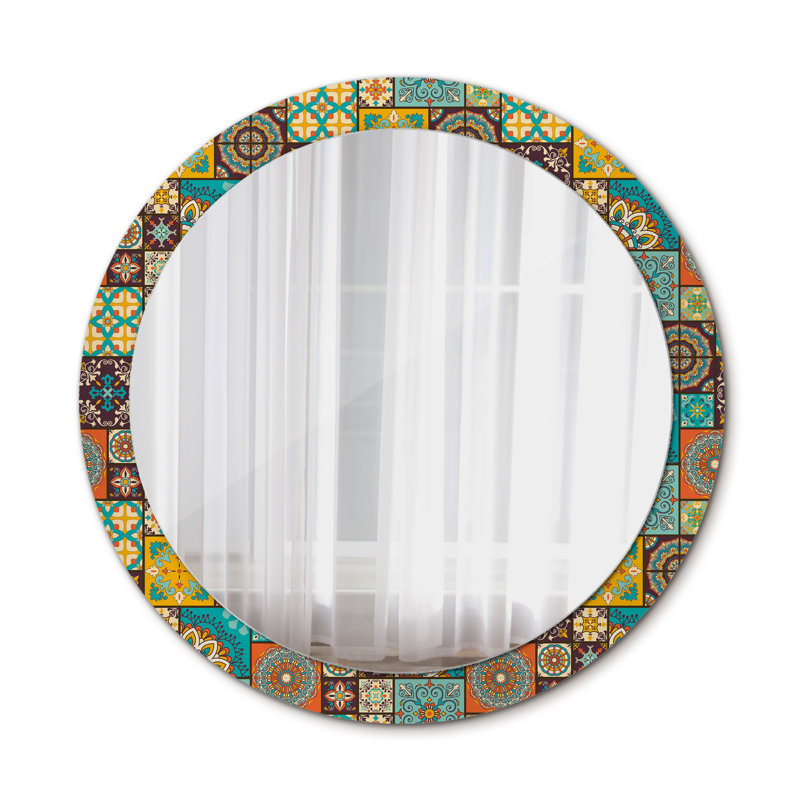 Huldar Glass Flat Wall Mirror