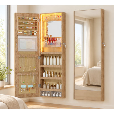 13.4 " W Jewelry Armoire