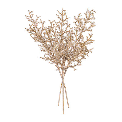 Vickerman 22" Artificial White Ice Spray 3/Bag.