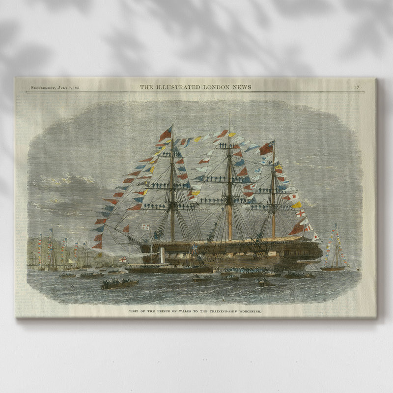 Antique Clipper Ship I - galerie Cavas, 32 x 48