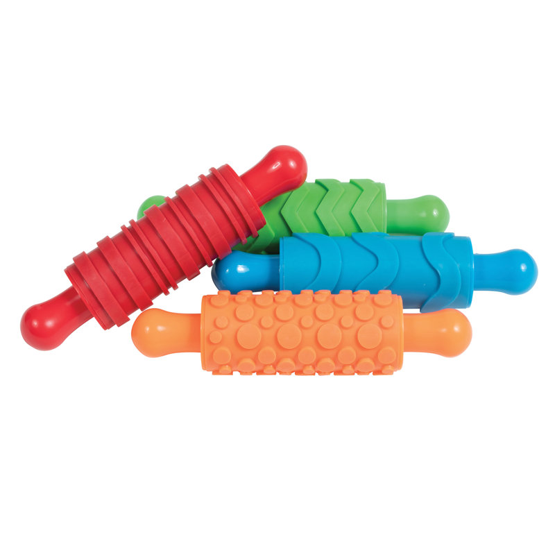 Rouleaux de peinture et d'argile