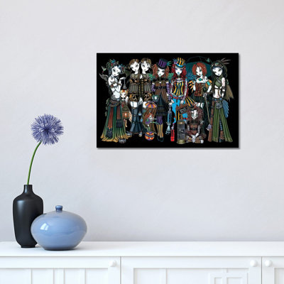 " A Fairy Steampunk Circus " Painting