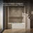 Archer Alcove 72" x 36" Whirpool Bathtub-11892058-65089618