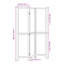 Alexzavier Solid Wood Accent Room Divider-1408287477-1408287480