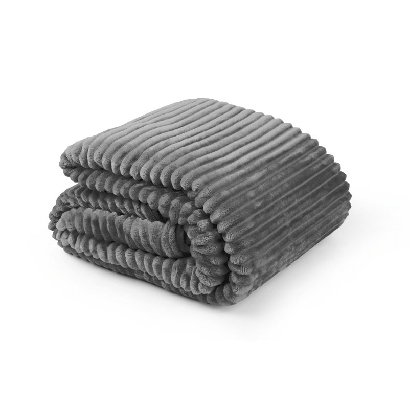 Throw Blanket, Charcoal
