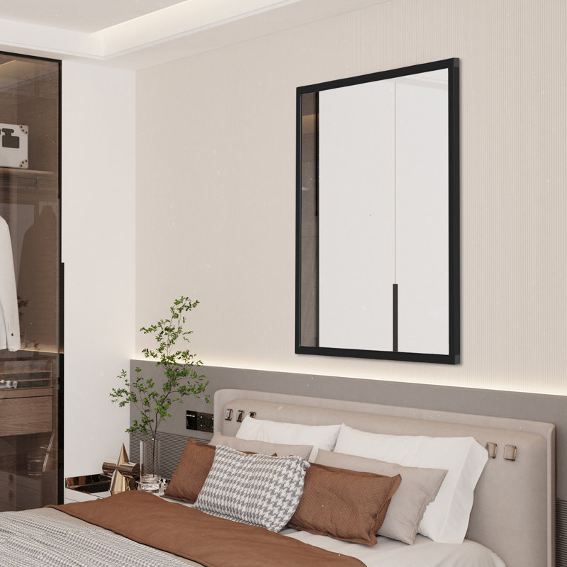 Consuela Metal Rectangle Mirror, 90 cm H x 60 cm W