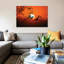 « world on fire », reproduction de photo sur toile-29043387
