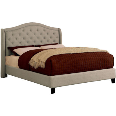 Koyande Solid Wood Platform Bed
