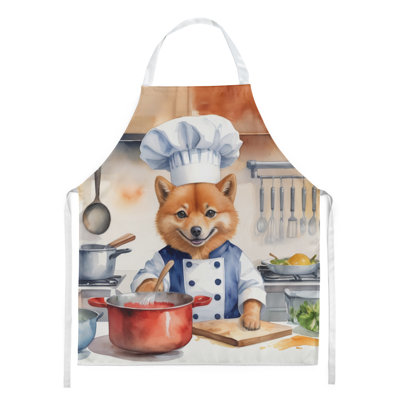 No Pattern Bib Apron
