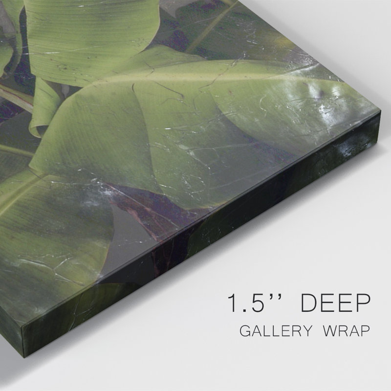«Dramatic Leaves III», impression sur toile tendue, H 27 po x l 16 po x P 1 po