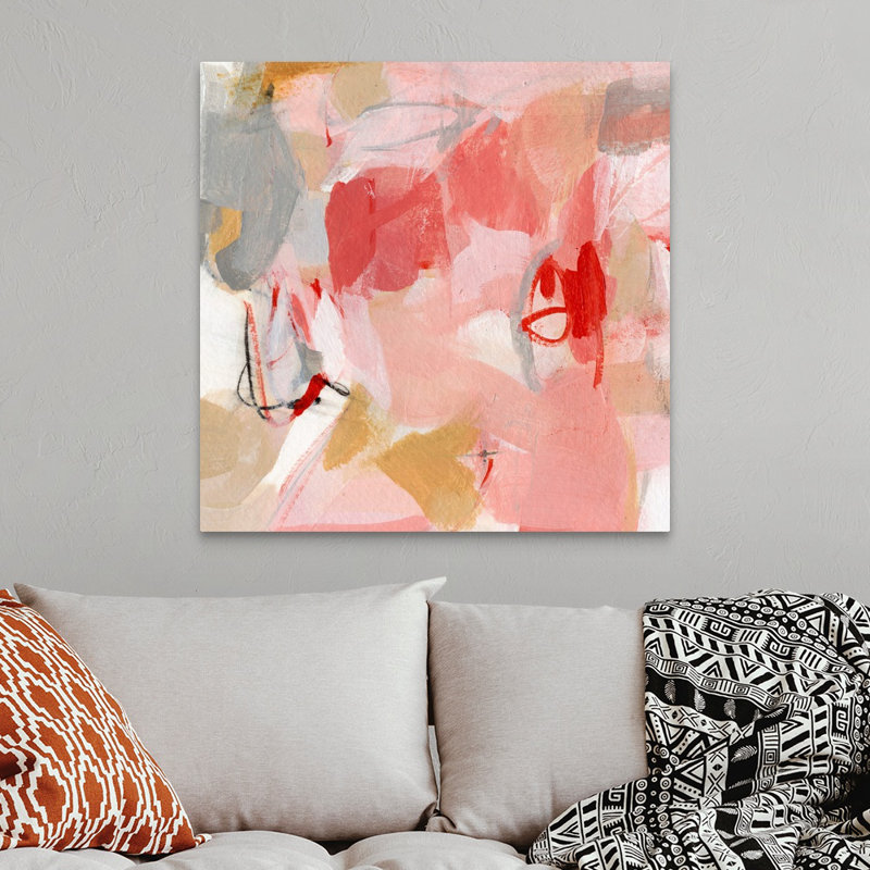« Strawberry Dreams » par Christina long, reproduction d’art, Toile tendue, H 20 po x l 20 po x 1,25 po