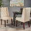 Chaise en tissu