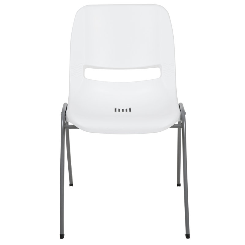 Chaises d'école Keaton, Gris, Blanc, 5