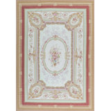 Hand-Knotted High-Quality Beige Area Rug
