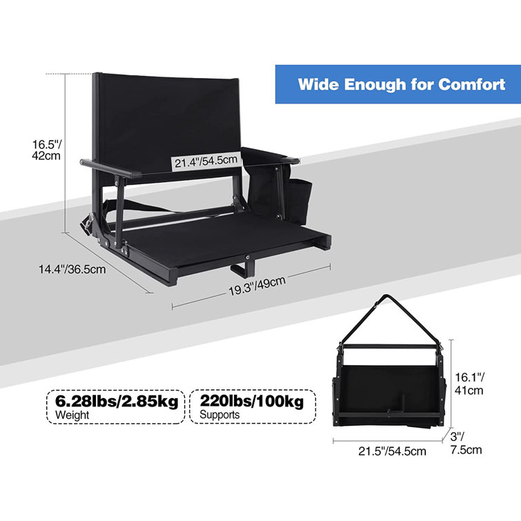 Strongback Stadium Seat