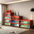 Glass Door Shoe Box Shoe Storage Cabinet For Sneakers With RGB Led Light-128514389