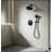 8 Inch Rain Shower System With 6 Modes Top Head & 8 Modes Handheld Shower - High Pressure Brass Valve-126492500