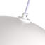 Luminaire suspendu dôme blanc réglable 15,75 po-387562683