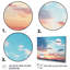 «Blue White Sky Harmony» sur impression sur toile-1444838419-1444838446